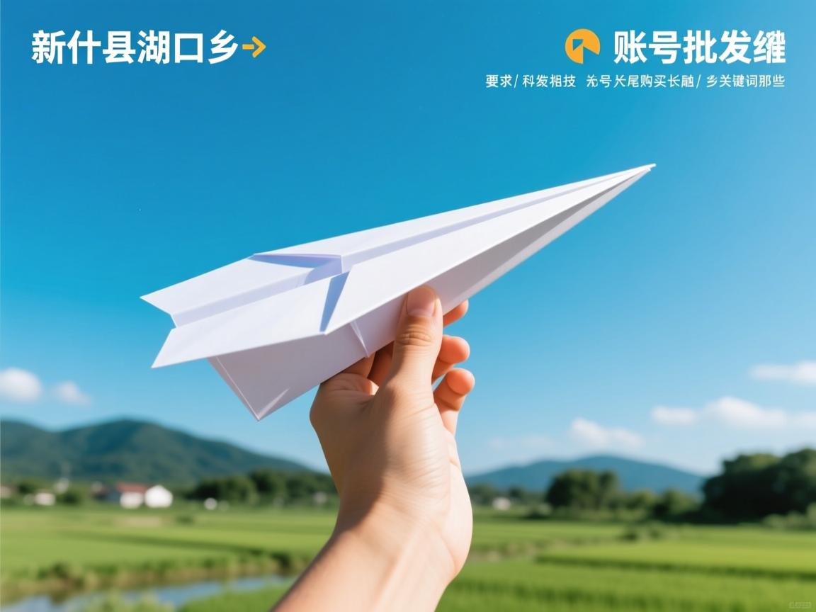 新竹县湖口乡纸飞机账号批发购买的相关长尾关键词是那些