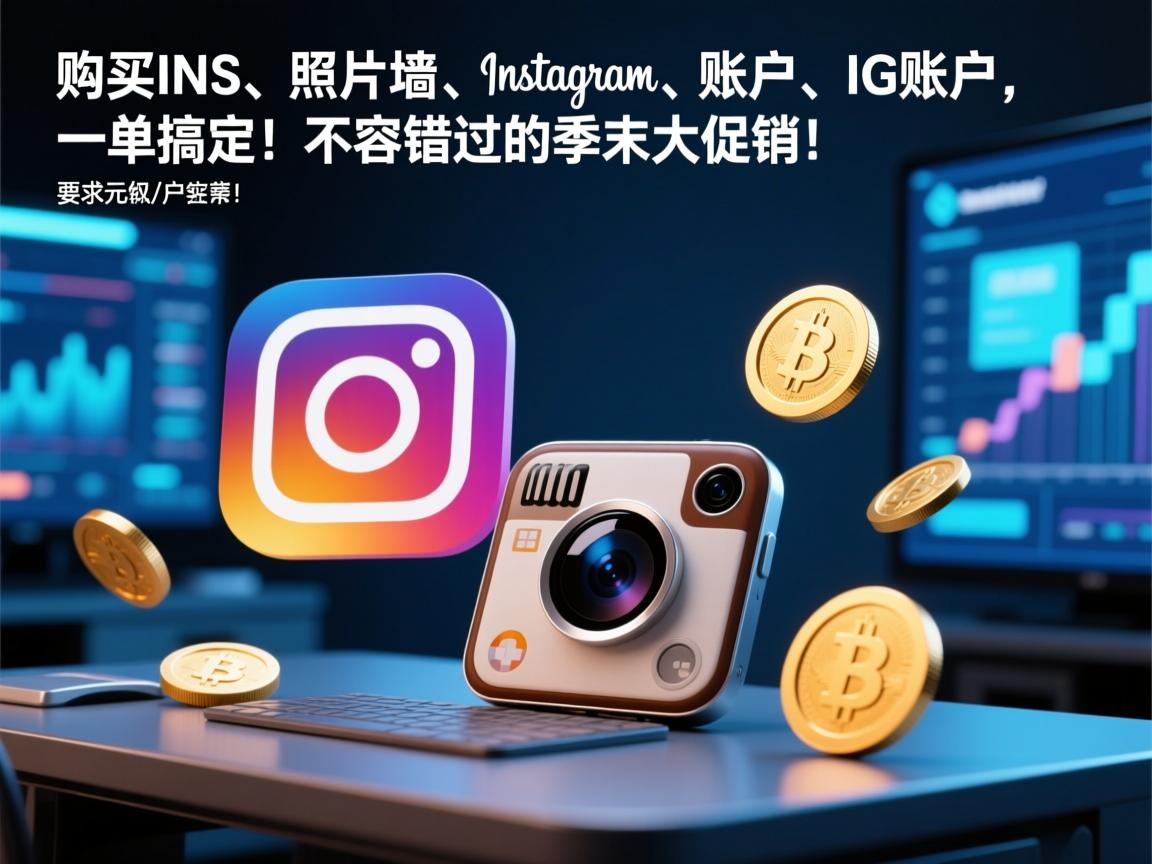 “购买INS、照片墙、‎Instagram、IG账户，一单搞定！不容错过的季末大促销！”