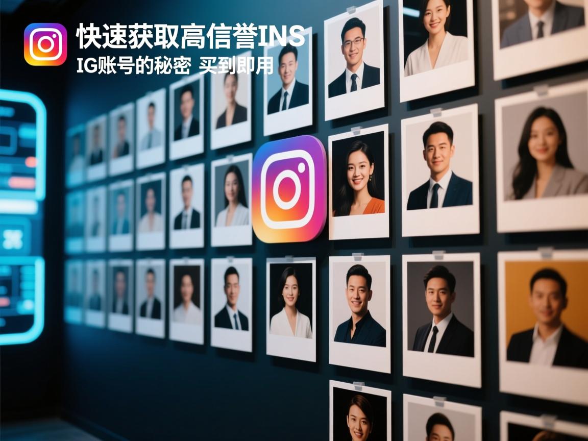 快速获取高信誉INS、照片墙、‎Instagram、IG账号的秘密，买到即用