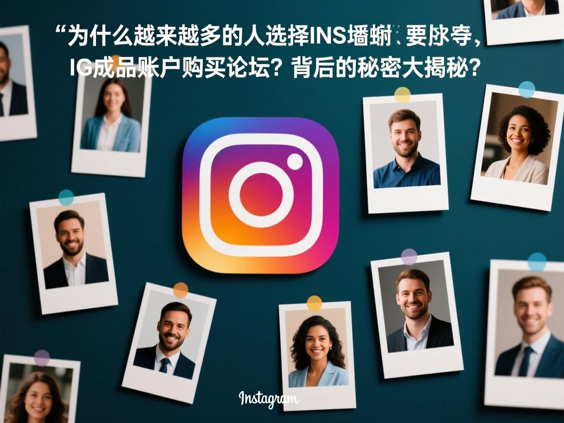 为什么越来越多的人选择INS、照片墙、‎Instagram、IG成品账户购买论坛？背后的秘密大揭秘