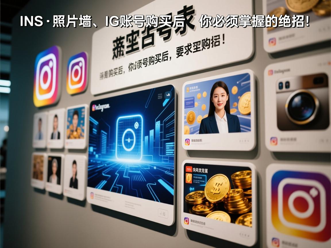 “INS、照片墙、‎Instagram、IG账号购买后，你必须掌握的绝招！”