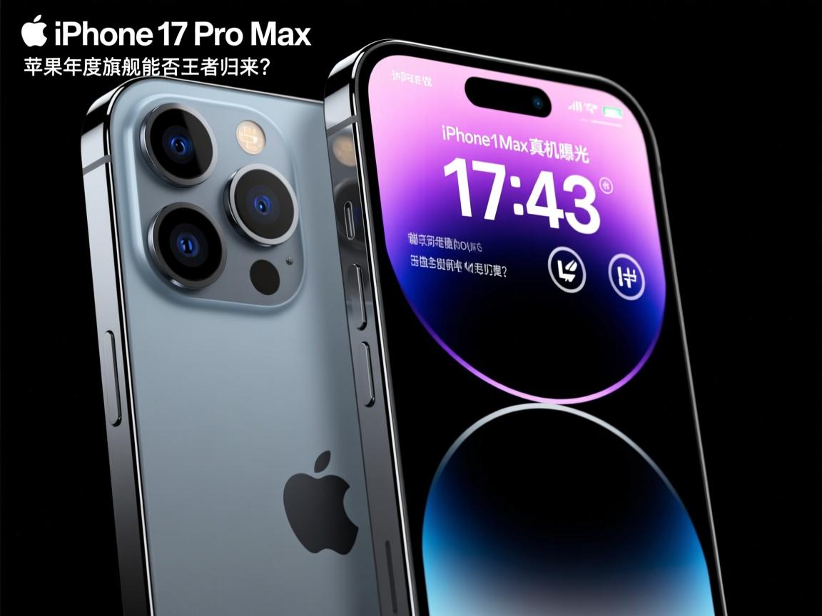 }iPhone 17 Pro Max真机曝光，苹果年度旗舰能否王者归来？