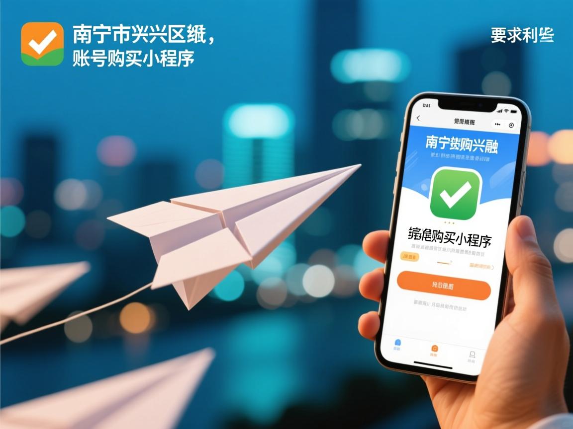 南宁市兴宁区纸飞机账号购买小程序的相关长尾关键词是那些