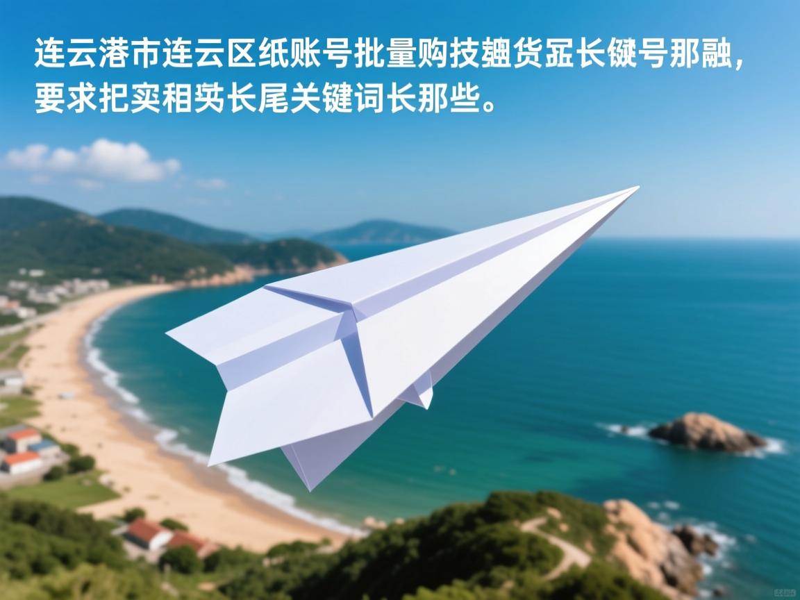 连云港市连云区纸飞机账号批量购买的相关长尾关键词是那些