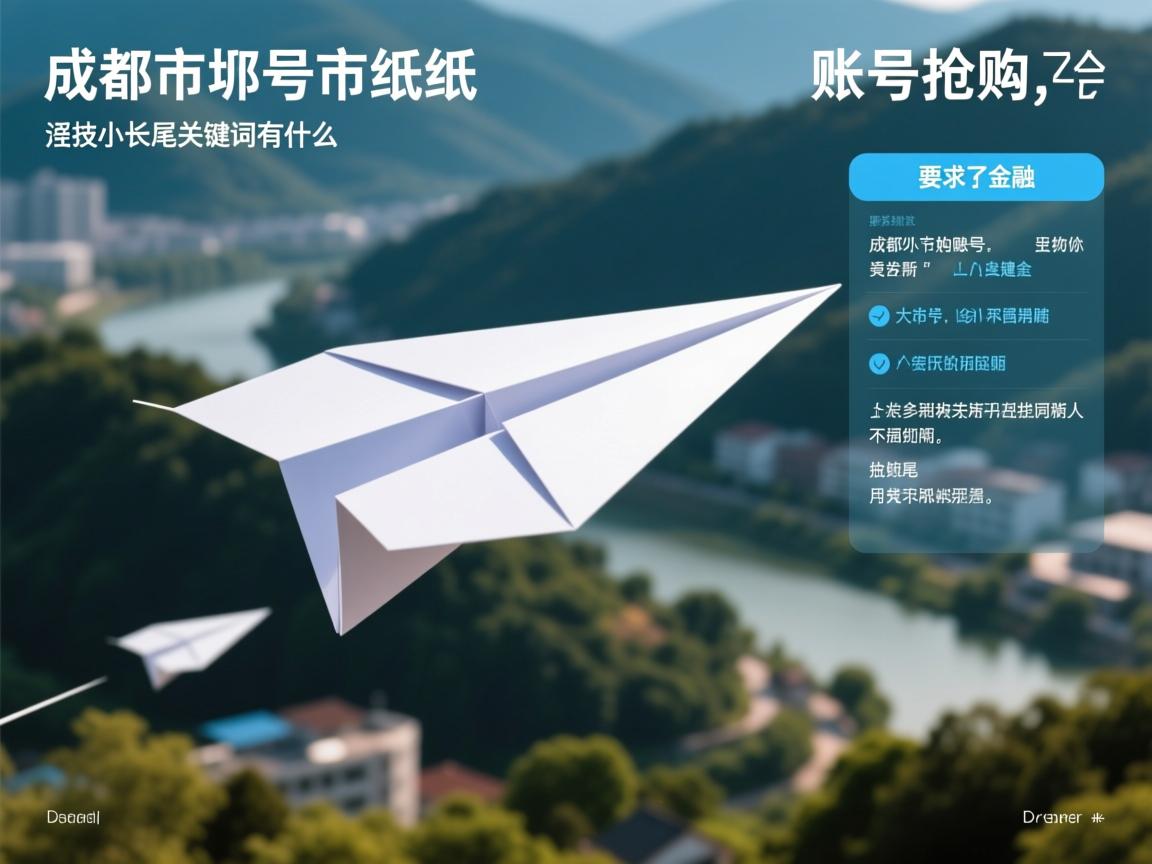 成都市邛崃市纸飞机账号抢购的相关长尾关键词有什么