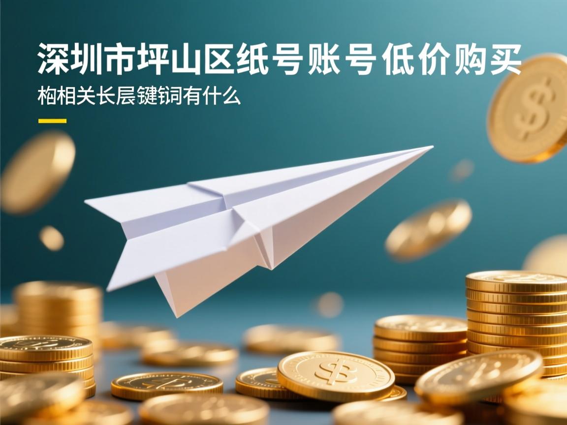 深圳市坪山区纸飞机账号低价购买的相关长尾关键词有什么
