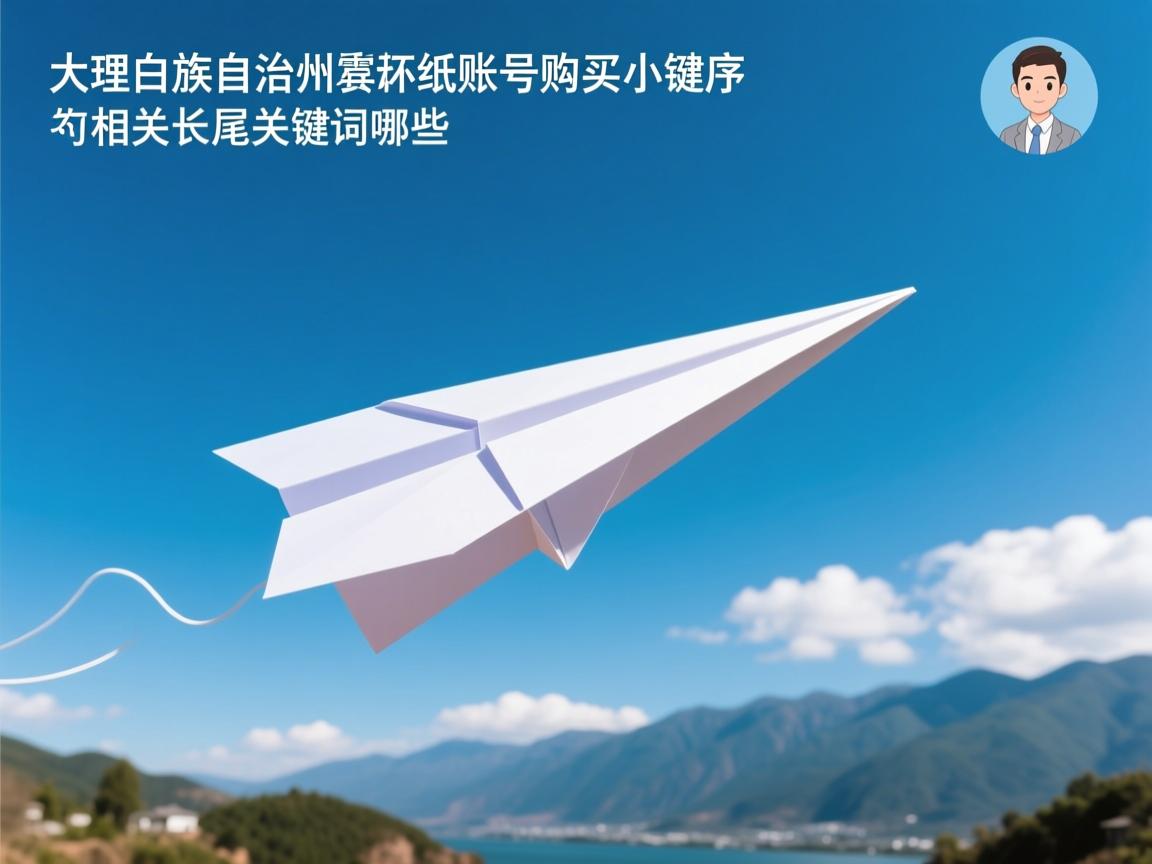 大理白族自治州宾川县纸飞机账号购买小程序的相关长尾关键词有哪些