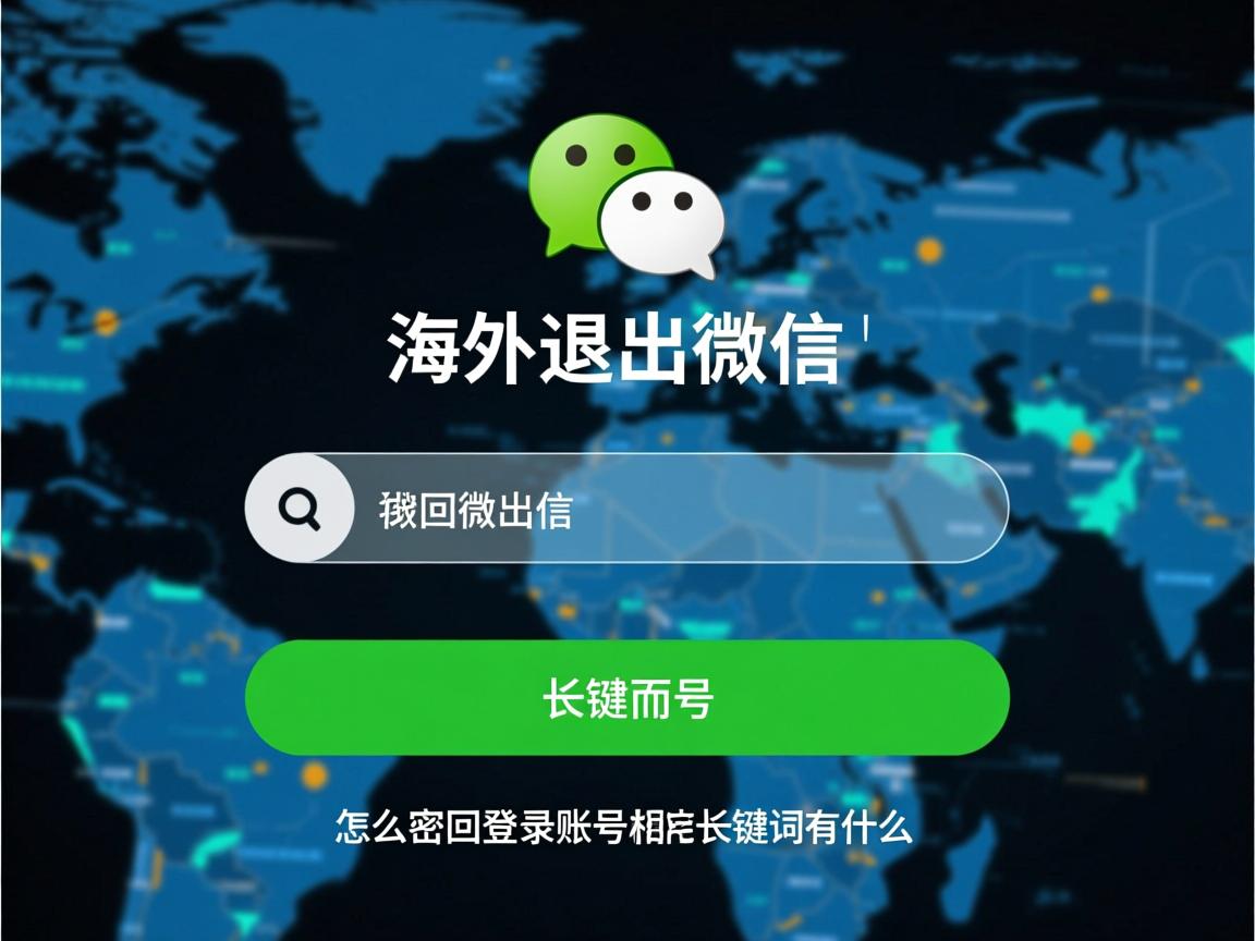 海外退出微信怎么找回密码登录账号的相关长尾关键词有什么