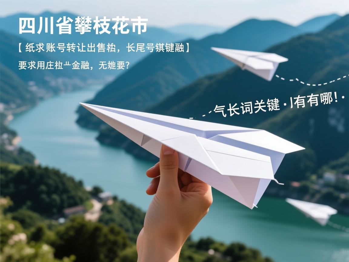 四川省攀枝花市纸飞机账号转让出售的相关长尾关键词有哪些