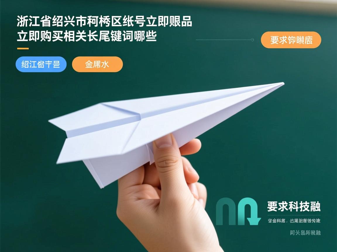 浙江省绍兴市柯桥区纸飞机账号立即购买的相关长尾关键词有哪些