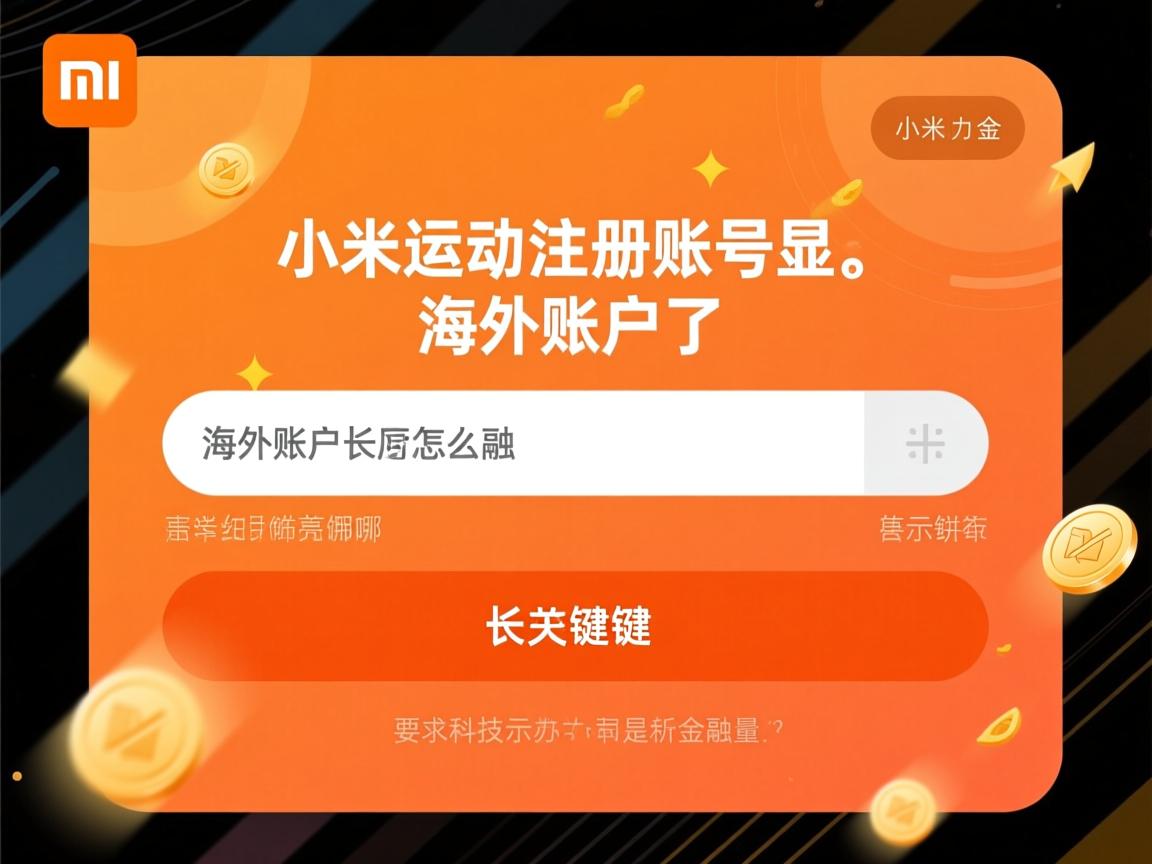 小米运动注册账号显示为海外账户怎么办的相关长尾关键词有哪些