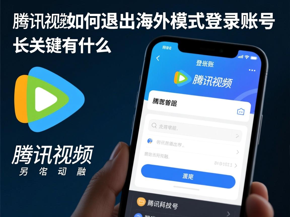 腾讯视频如何退出海外模式登录账号的相关长尾关键词有什么