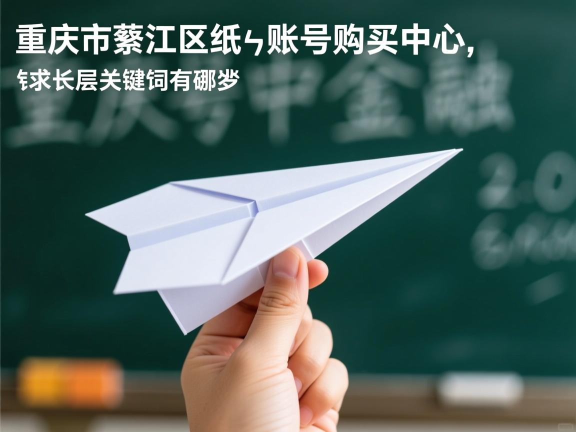 重庆市綦江区纸飞机账号购买中心的相关长尾关键词有哪些