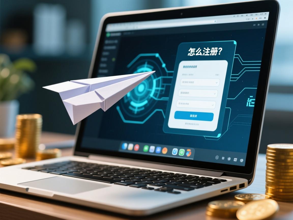 电脑上纸飞机怎么注册