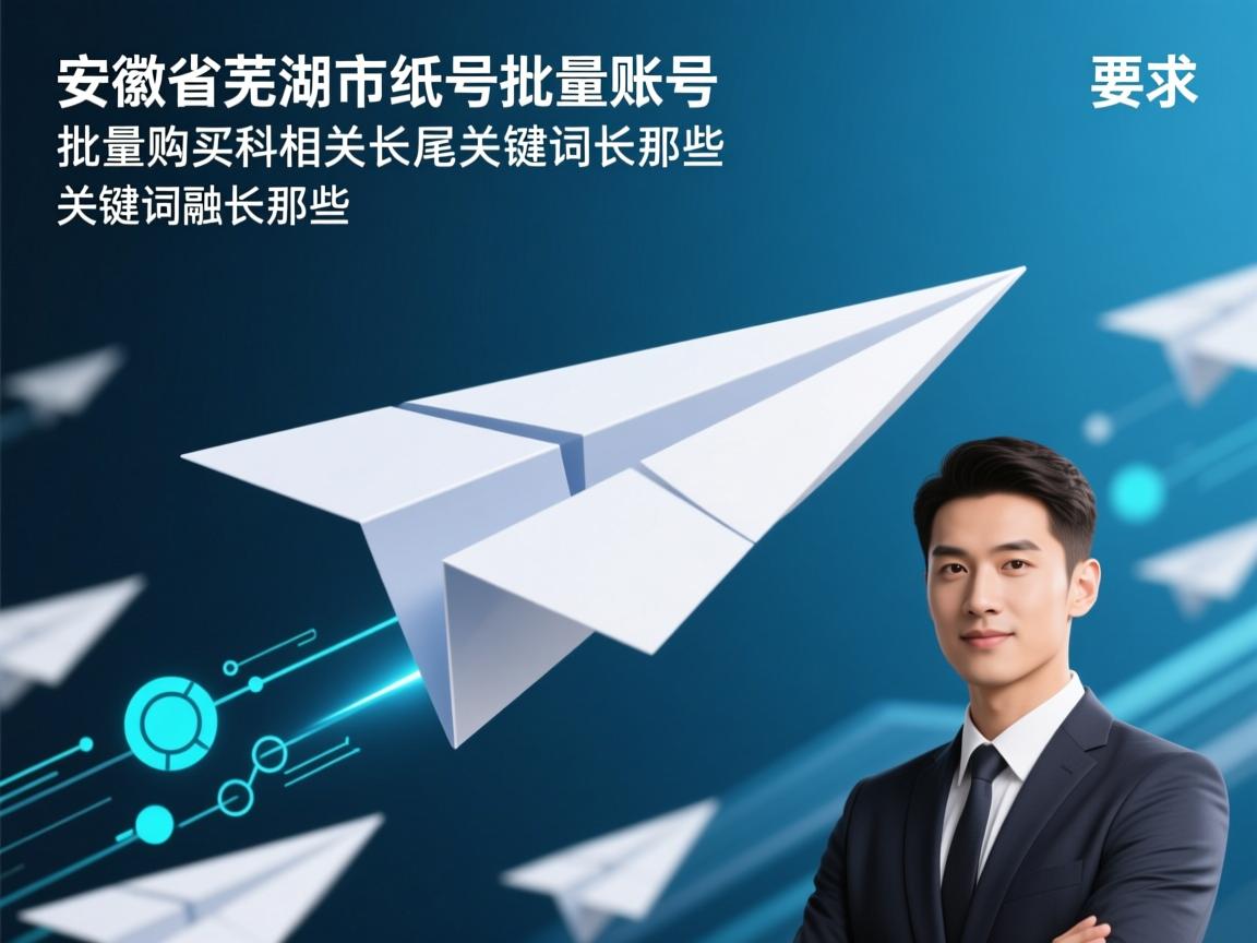 安徽省芜湖市纸飞机账号批量购买的相关长尾关键词是那些