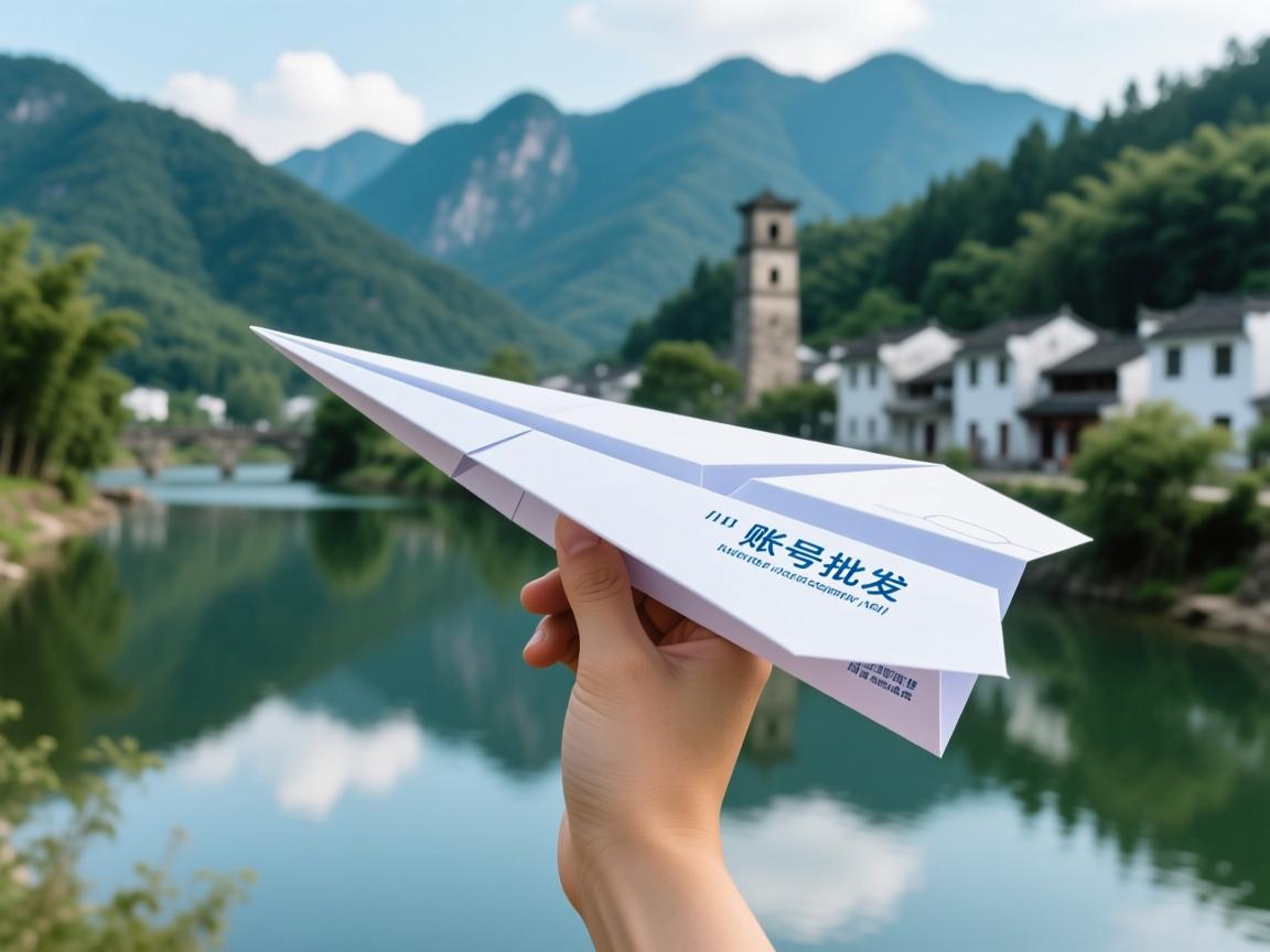 浙江省丽水市松阳县纸飞机账号批发购买的相关长尾关键词是那些