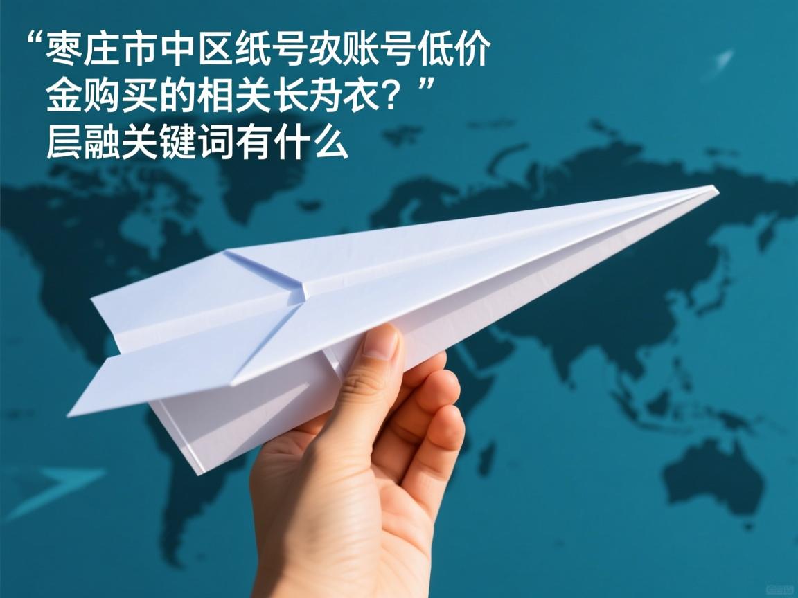 枣庄市市中区纸飞机账号低价购买的相关长尾关键词有什么