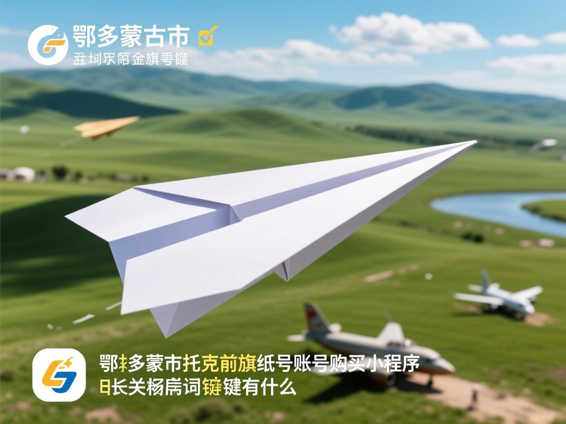 鄂尔多斯市鄂托克前旗纸飞机账号购买小程序的相关长尾关键词有什么