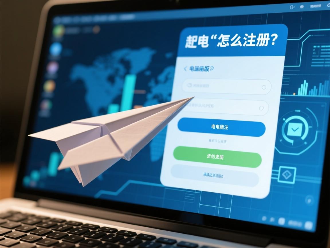 电脑版的纸飞机怎么注册