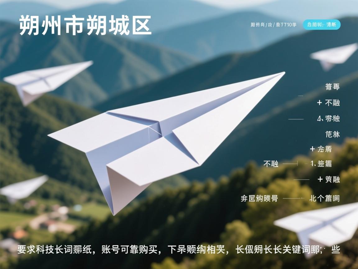 朔州市朔城区纸飞机账号可靠购买的相关长尾关键词是那些