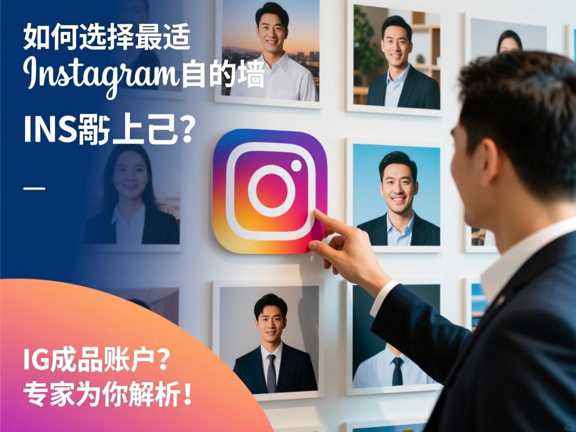 如何选择最适合自己的INS、照片墙、‎Instagram、IG成品账户？专家为你解析！