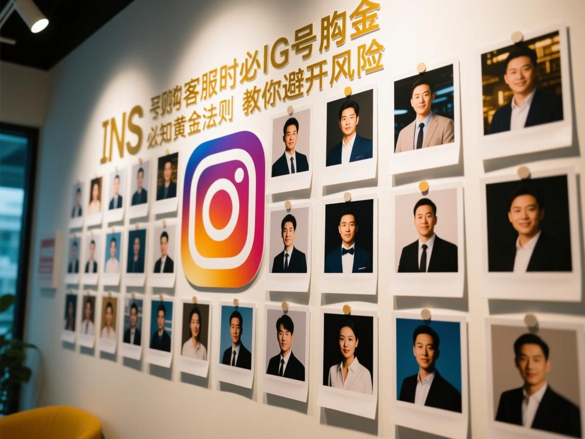 INS、照片墙、‎Instagram、IG号购买客服时必知的黄金法则，教你避开风险
