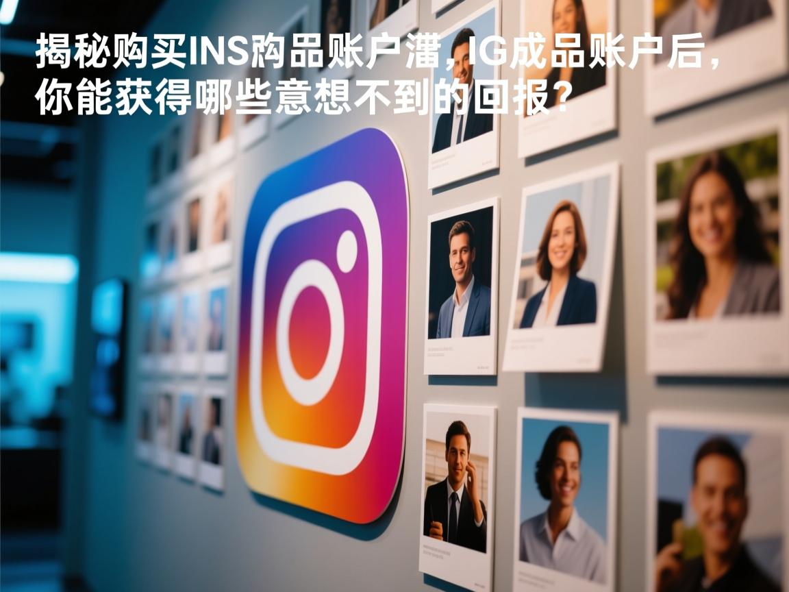 揭秘：购买INS、照片墙、‎Instagram、IG成品账户后，你能获得哪些意想不到的回报？