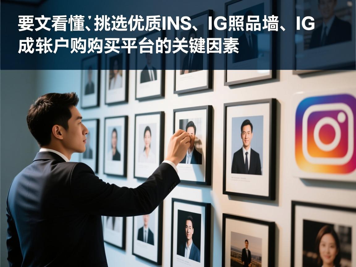 一文看懂:挑选优质INS、照片墙、Instagram、IG成品账户购买平台的关键因素