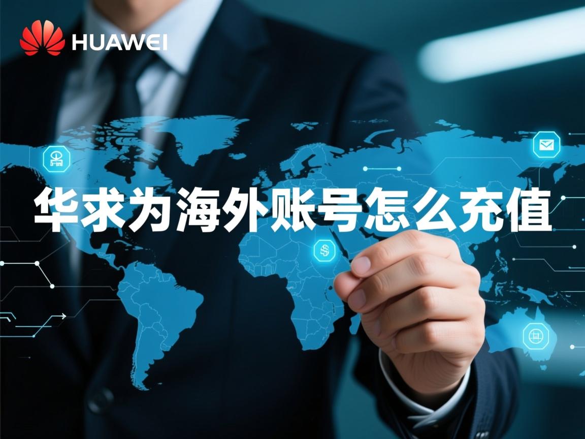 华为海外账号怎么充值