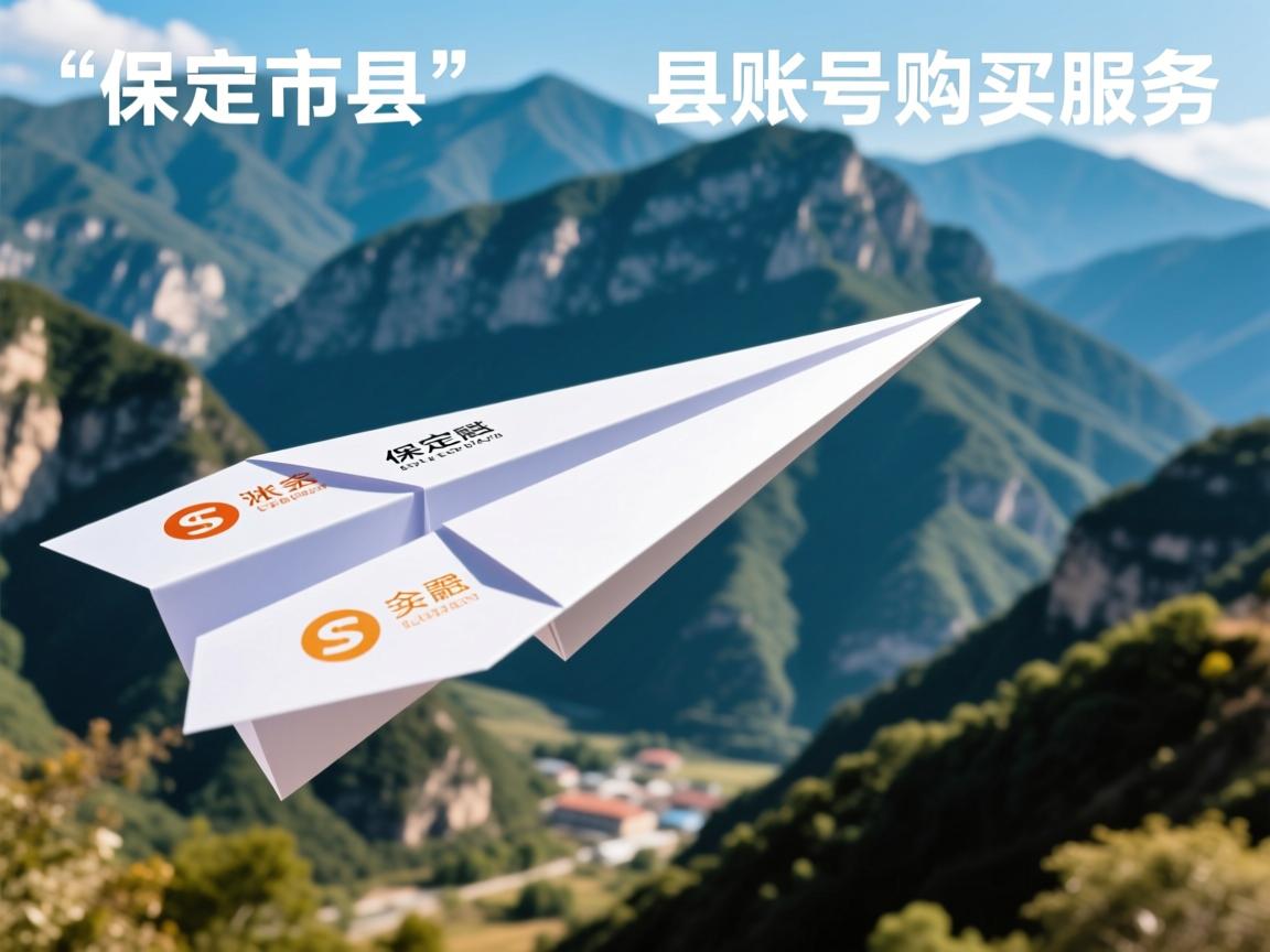 保定市涞源县纸飞机账号购买服务