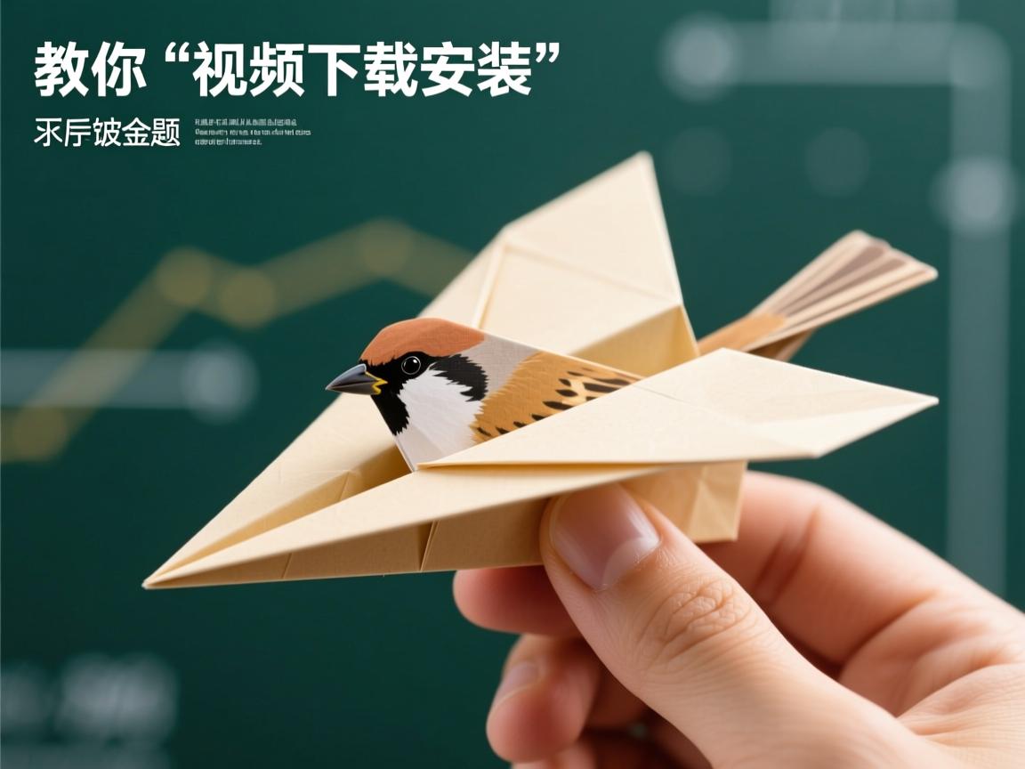 教你如何折麻雀纸飞机视频下载安装