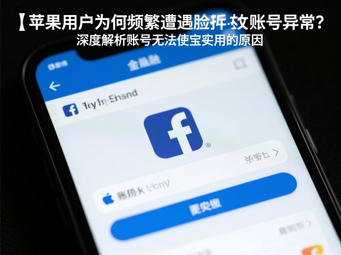 }苹果用户为何频繁遭遇脸书账号异常?深度解析账号无法正常使用的原因