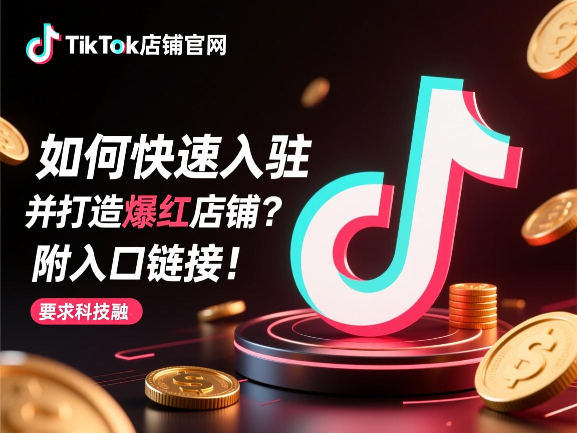 }TikTok店铺官网，如何快速入驻并打造爆红店铺？附入口链接）