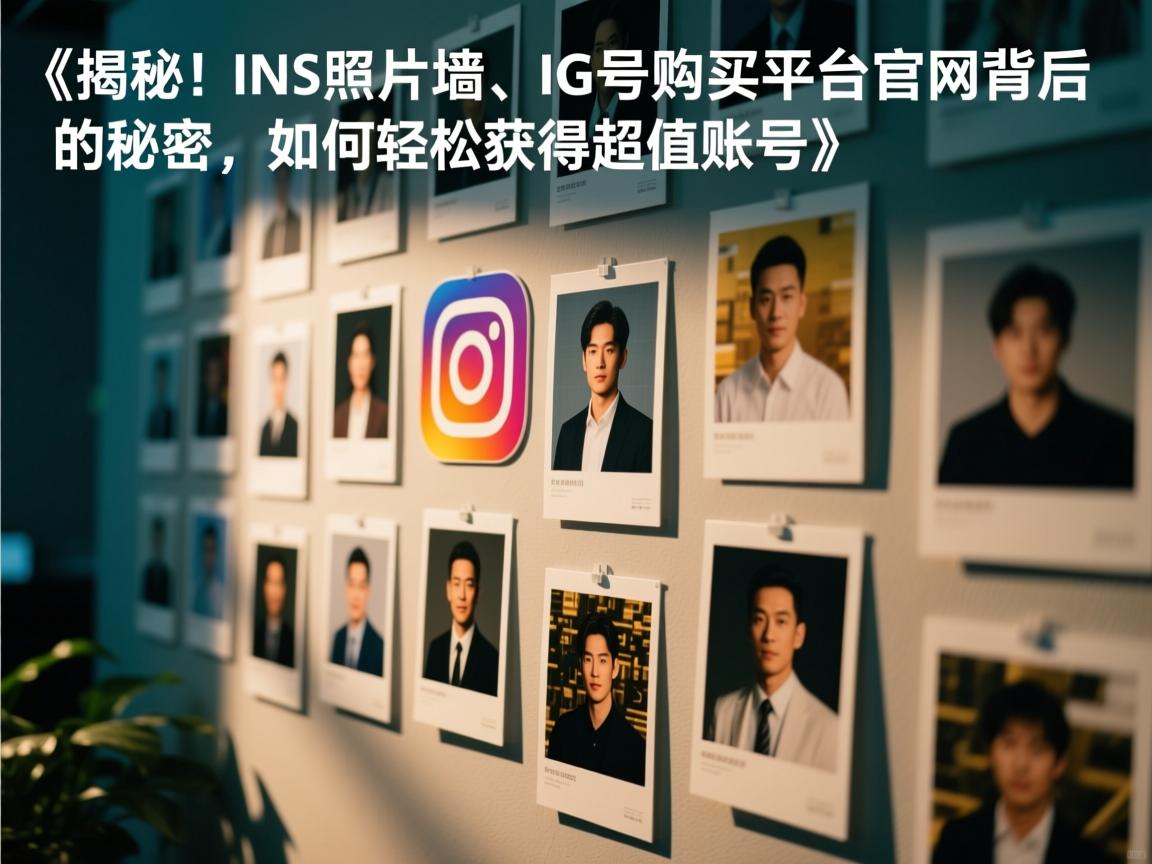 《揭秘！INS、照片墙、‎Instagram、IG号购买平台官网背后的秘密，如何轻松获得超值账号》