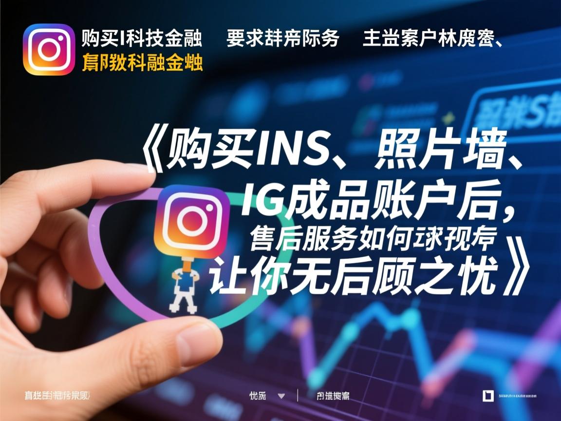 《购买INS、照片墙、‎Instagram、IG成品账户后，售后服务如何让你无后顾之忧》
