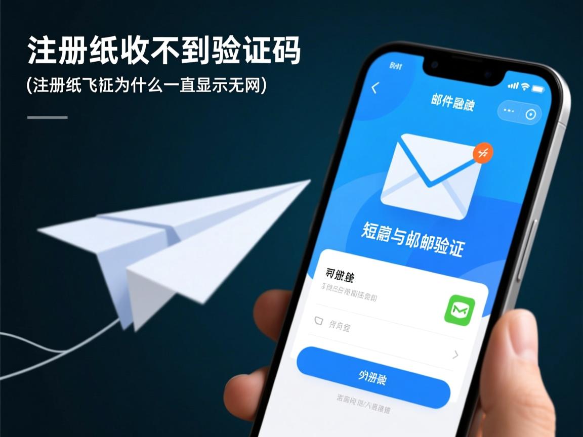 注册纸飞机收不到验证码，对比短信与邮件验证(注册纸飞机为什么一直显示无网)
