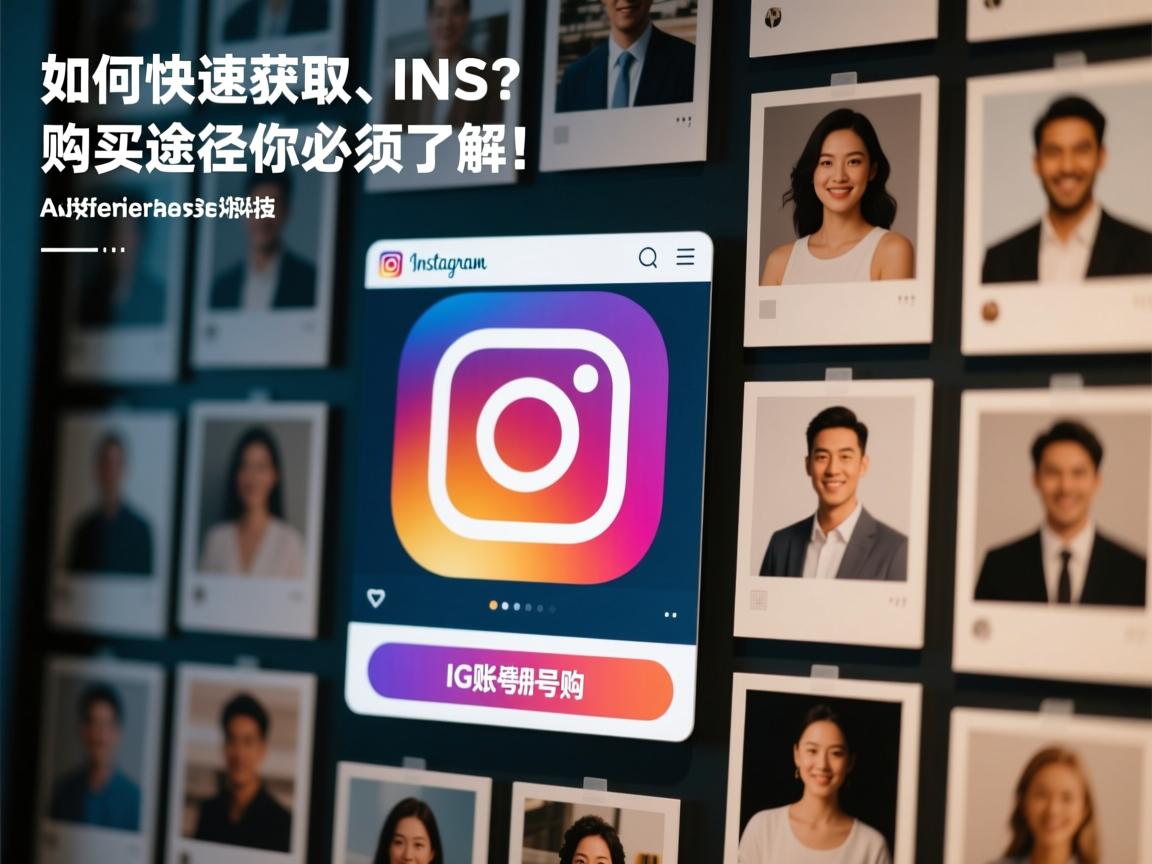 如何快速获取INS、照片墙、‎Instagram、IG账号？这些购买途径你必须了解！