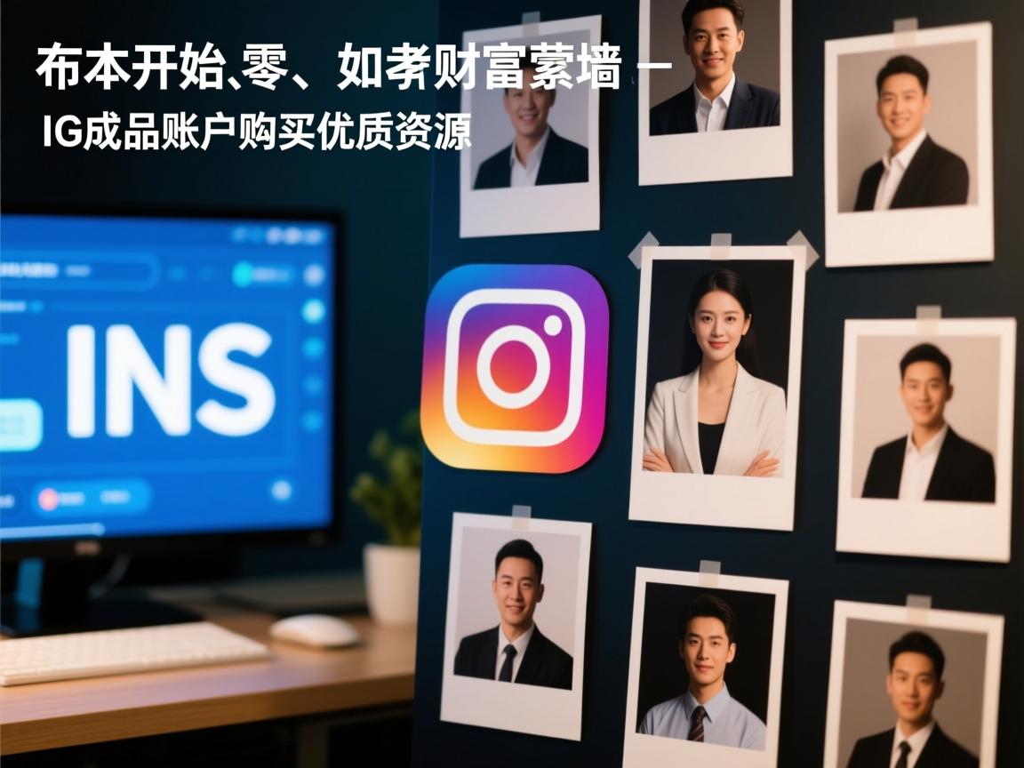 从零开始的财富积累：如何通过INS、照片墙、‎Instagram、IG成品账户购买优质资源