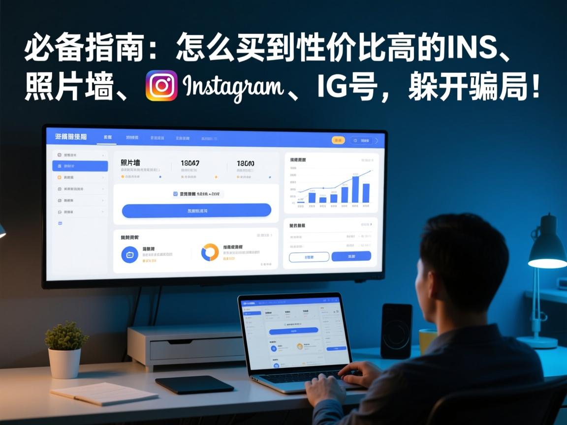 “必备指南：怎么买到性价比高的INS、照片墙、‎Instagram、IG号，躲开骗局！”。