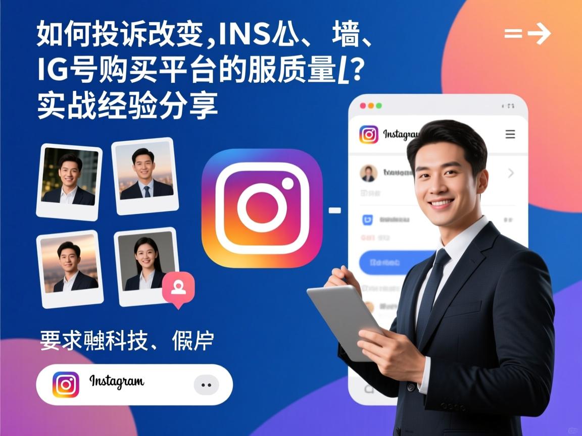 如何通过投诉改变INS、照片墙、‎Instagram、IG号购买平台的服务质量？实战经验分享