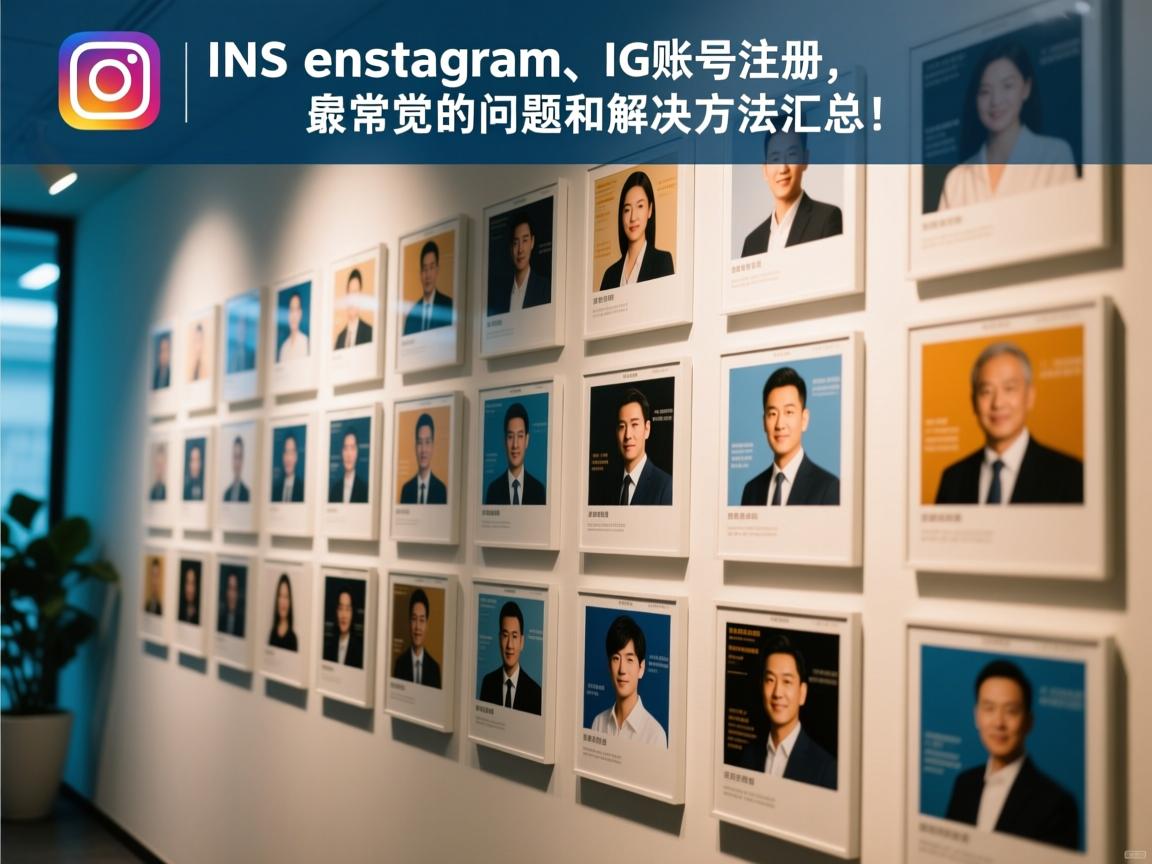 “INS、照片墙、‎Instagram、IG账号注册，最常见的问题和解决方法汇总！”