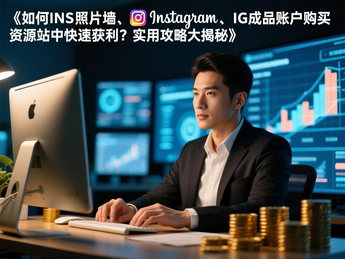 《如何在INS、照片墙、‎Instagram、IG成品账户购买资源站中快速获利？实用攻略大揭秘》