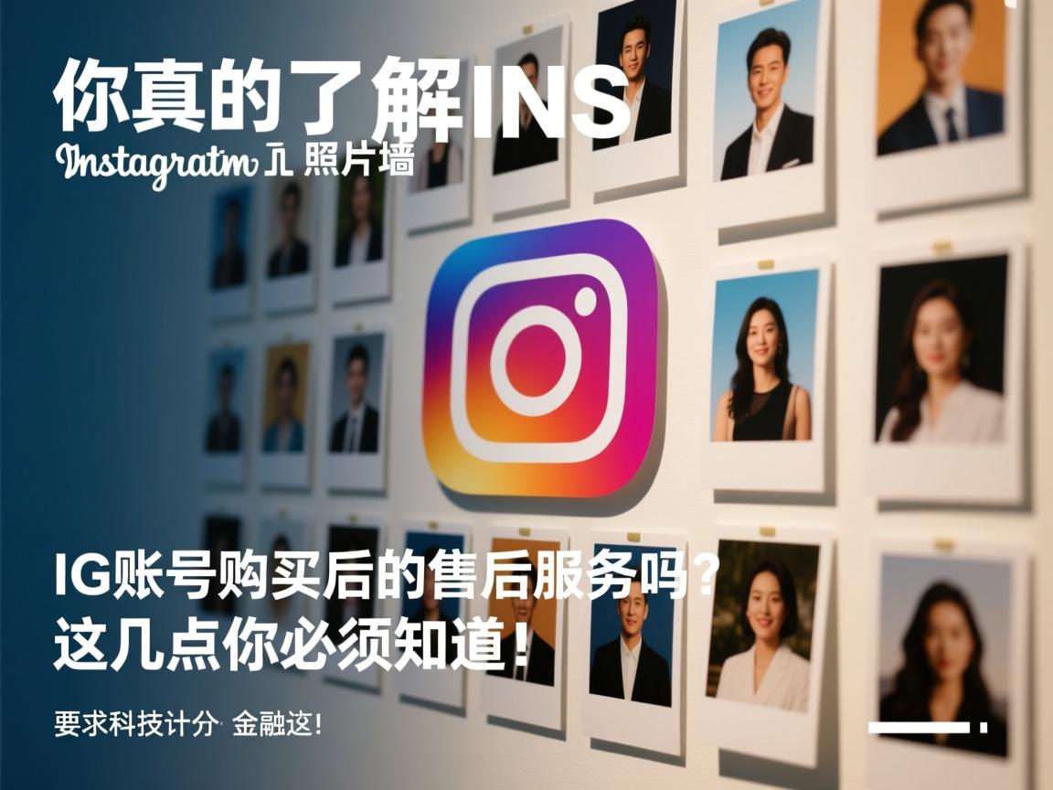 你真的了解INS、照片墙、‎Instagram、IG账号购买后的售后服务吗？这几点你必须知道！