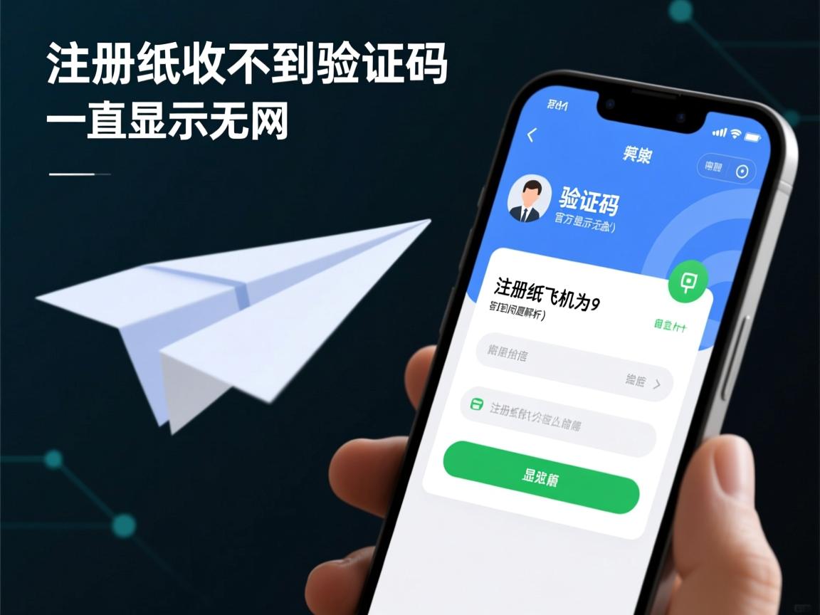 注册纸飞机收不到验证码，官方短信问题解析(注册纸飞机为什么一直显示无网)