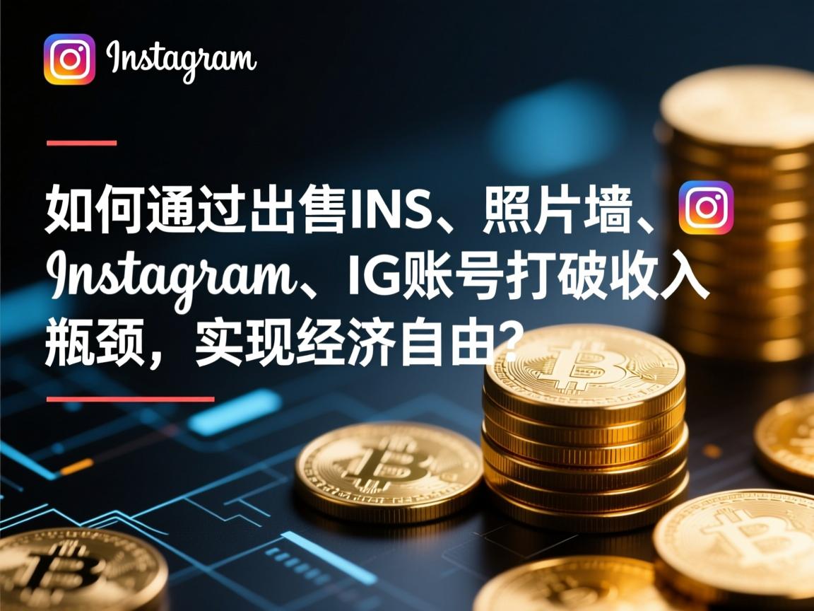“如何通过出售INS、照片墙、‎Instagram、IG账号打破收入瓶颈，实现经济自由？”