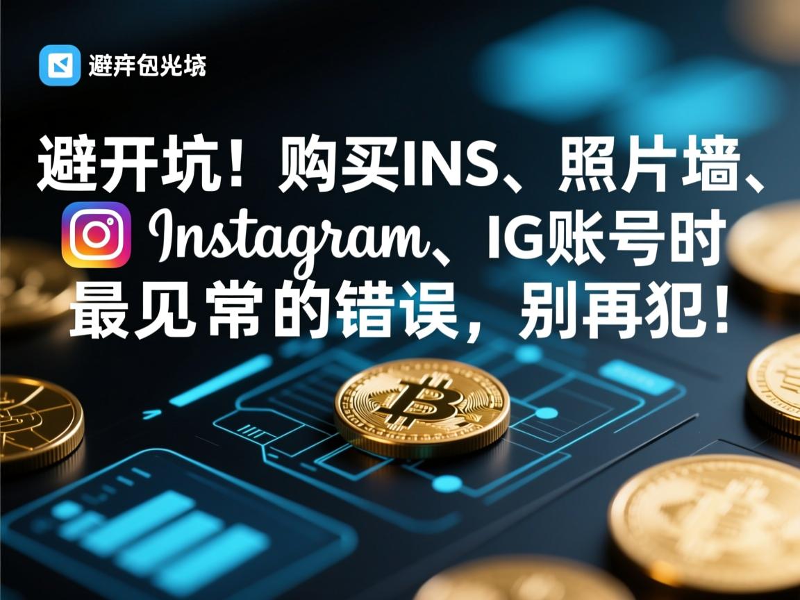 “避开坑！购买INS、照片墙、‎Instagram、IG账号时最常见的错误，别再犯！”