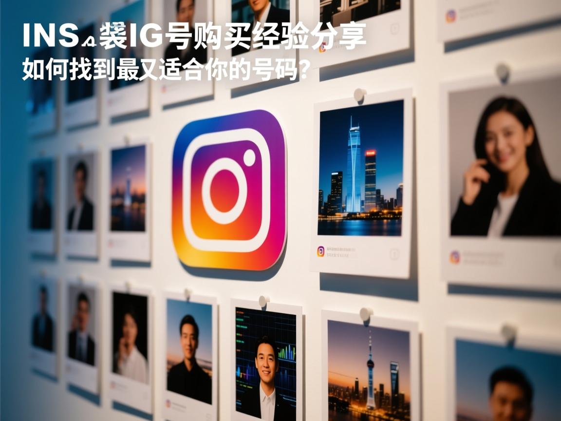 INS、照片墙、‎Instagram、IG号购买经验分享：如何找到最适合你的号码？