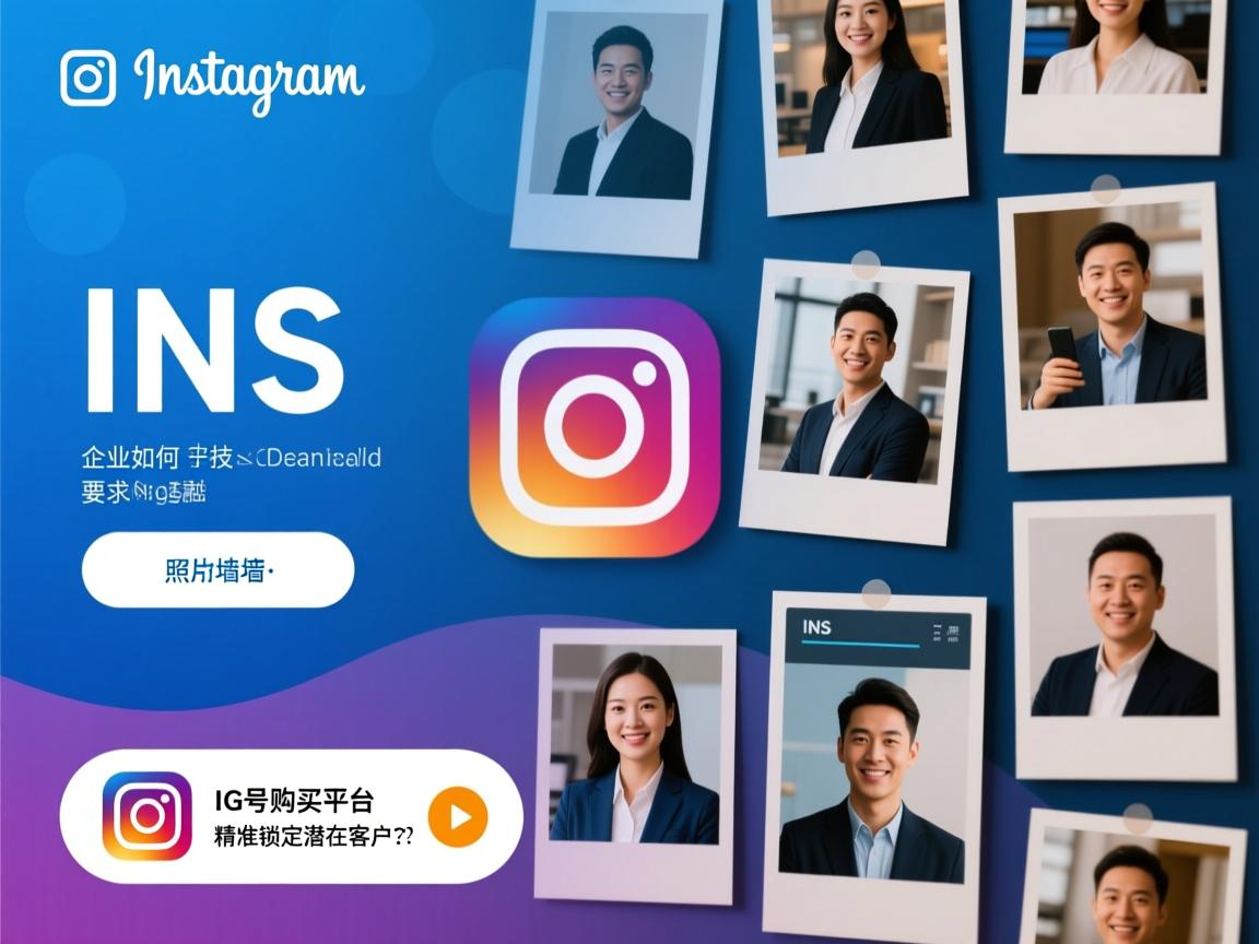 企业如何通过INS、照片墙、‎Instagram、IG号购买平台精准锁定潜在客户？