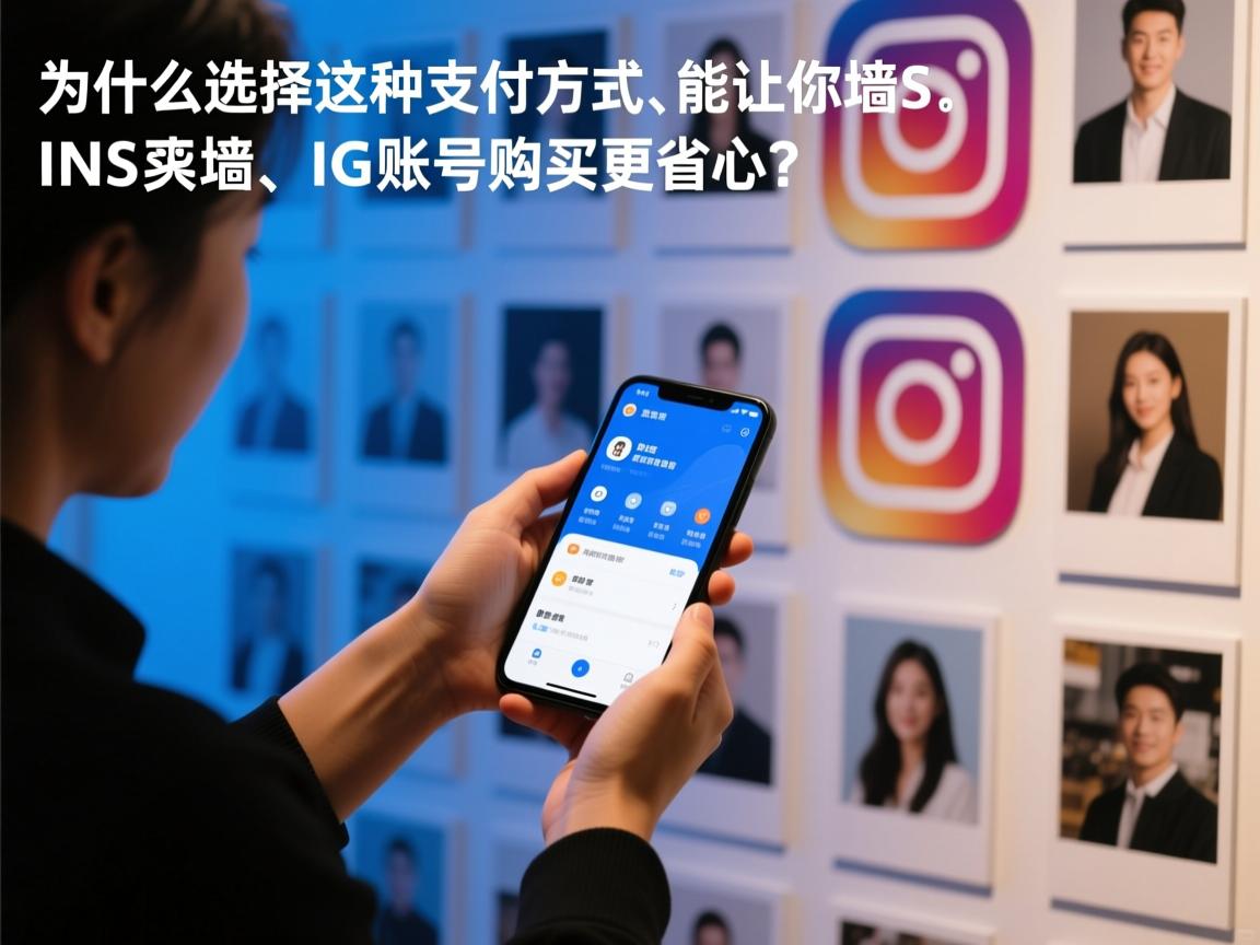 为什么选择这种支付方式，能让你的INS、照片墙、‎Instagram、IG账号购买更省心？