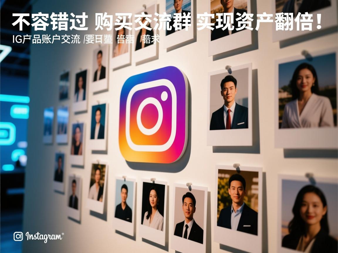 不容错过！通过INS、照片墙、‎Instagram、IG成品账户购买交流群，实现资产翻倍！